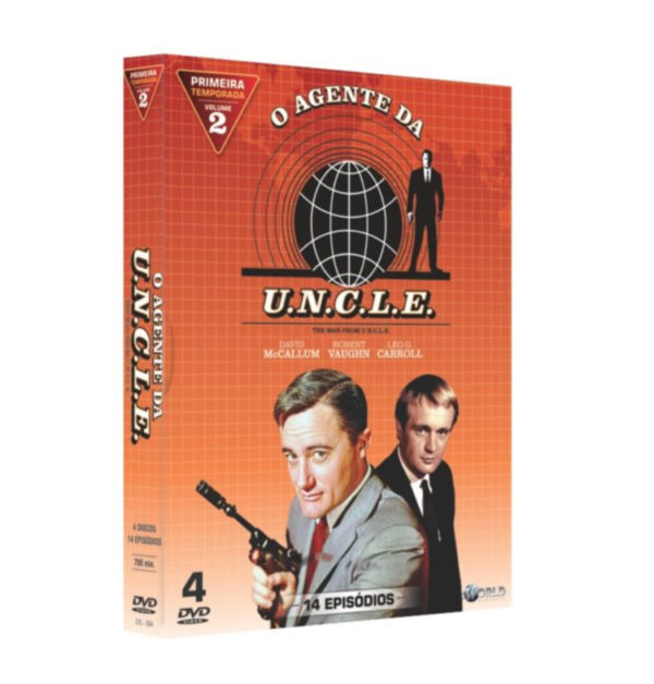 Box O Agente da Uncle 1ª Temporada Volume 2 Digitask 4 DVDs