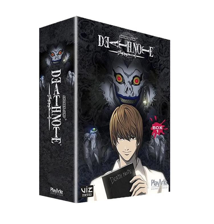 Death Note: Detalhes dos DVDs (AT)