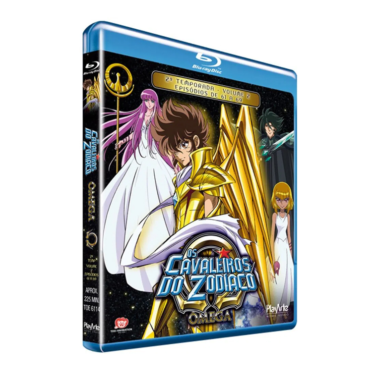 Blu-Ray Os Cavaleiros do Zodíaco Ômega - Vol. 4