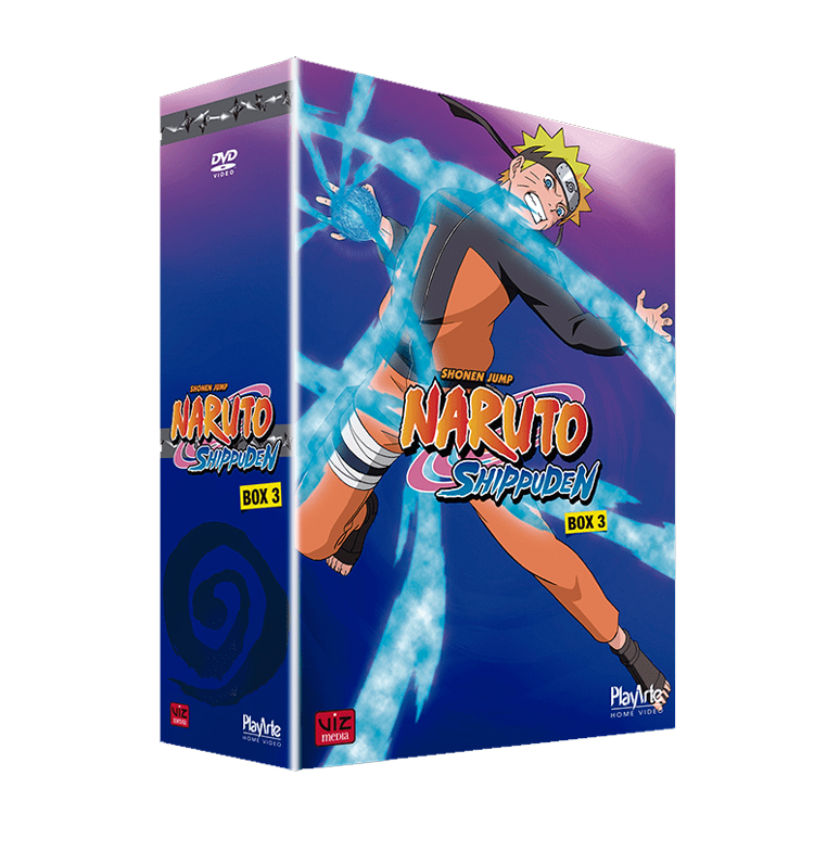 DVD BOX - Naruto Shippuden - Segunda Temporada - Box 1 (5 Discos