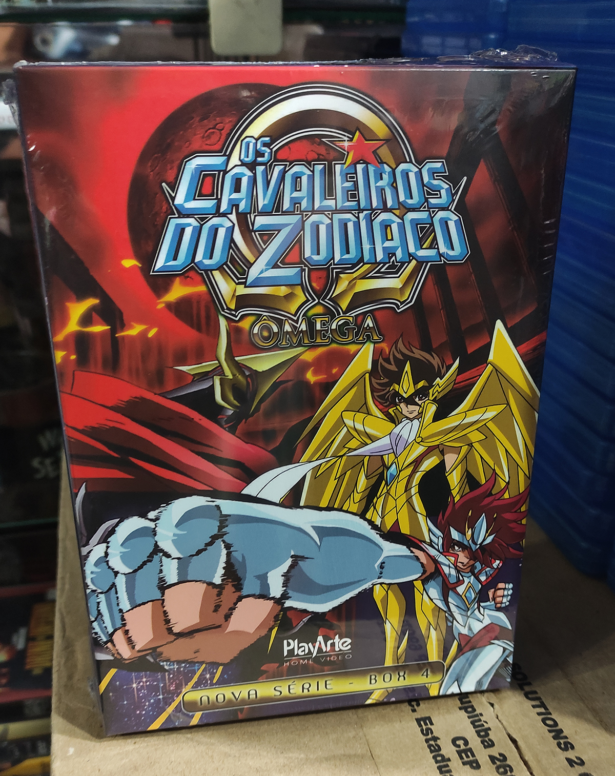 Box Os Cavaleiros do Zodíaco Ômega – Volume 4 (Com Luva) – Bazani House  Geek Store