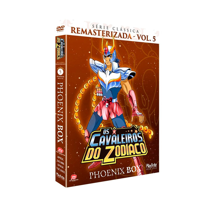 Dvd Cavaleiros Do Zodiaco - Completo Dublado + 5 Filmes