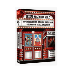Box Dvd Sessão Nostalgia Vol. 3 – Edição com Luva + Cards – Bazani