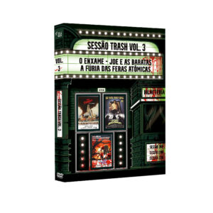 Box Dvd Sessão Trash Vol. 3 – O Enxame, Joe e as Baratas e A Fúria