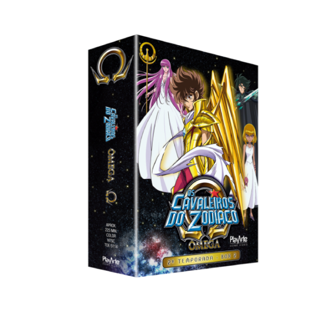 DVD - Os Cavaleiros Do Zodíaco - Ômega Vol. 1