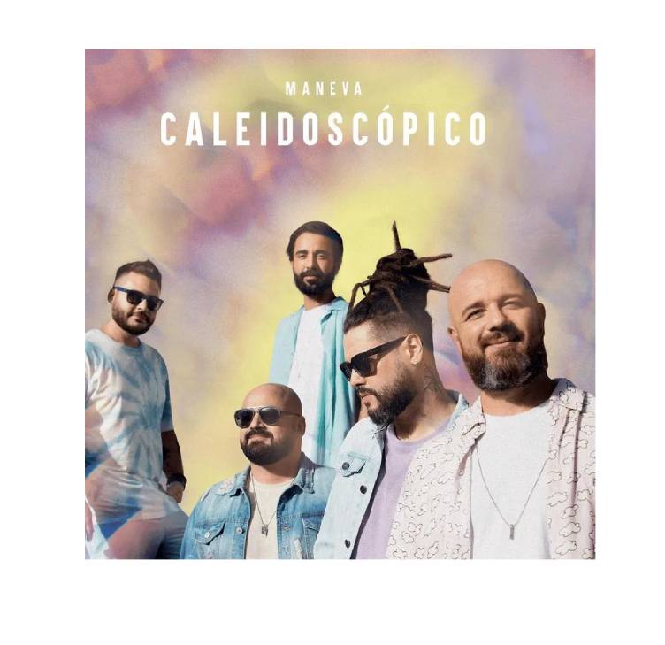 Vinil Maneva - Caleidoscópico (Preto)