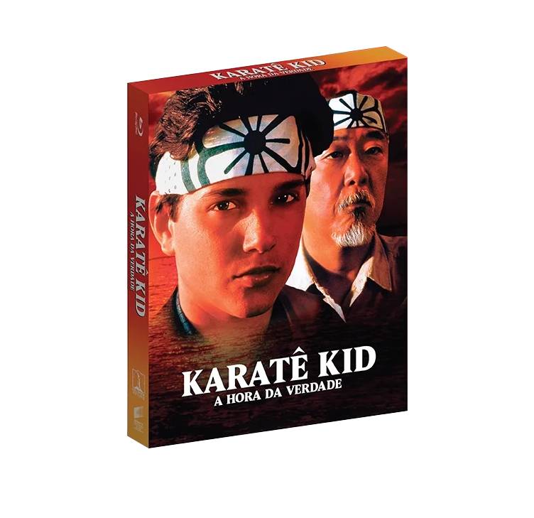 Pré-venda: Blu-ray Karatê Kid - Luva Pôr do sol - Edição de Colecionador com 4 cards
