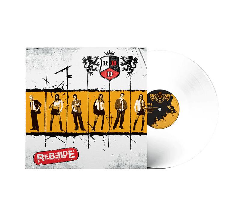 Vinil RBD - Rebelde (1 LP branco) - Importado