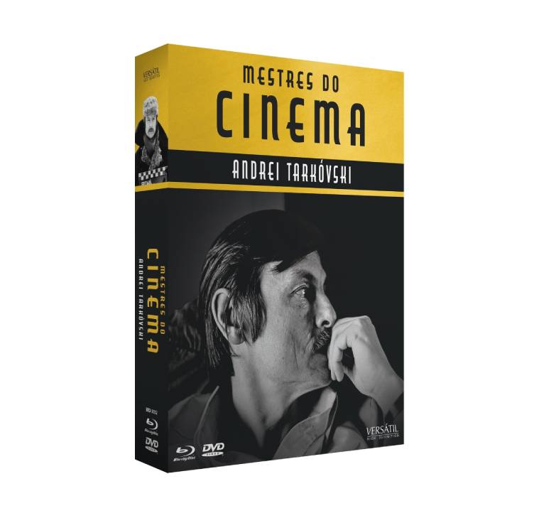 Blu-ray Mestres do Cinema: Andrei Tarkóvski - Edição Limitada Com 4 Cards