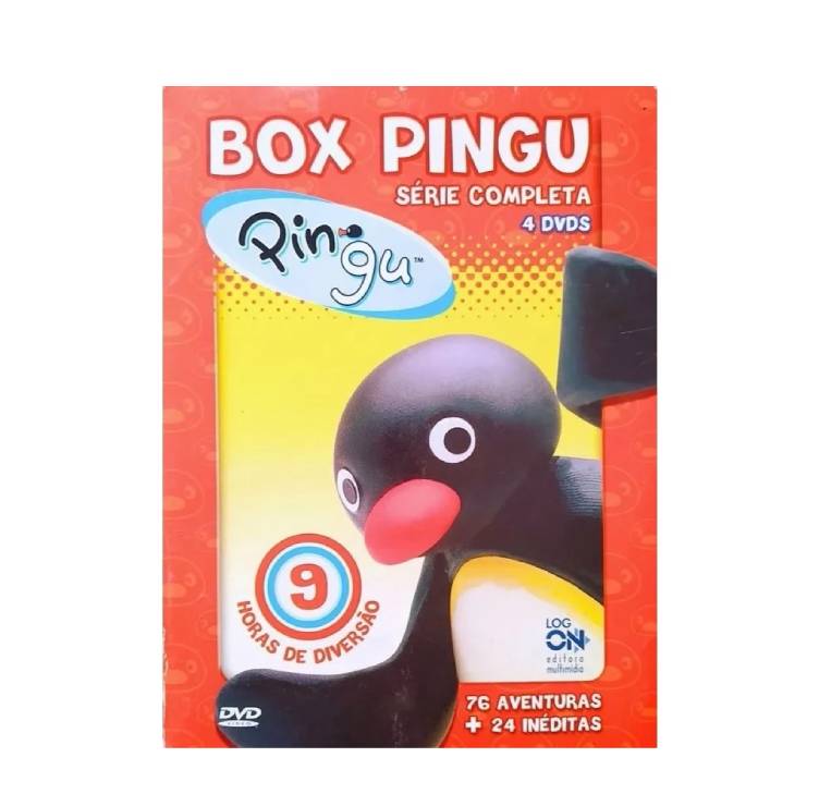 Dvd Box Pingu - A Série Completa (4 Dvds) - Digipack