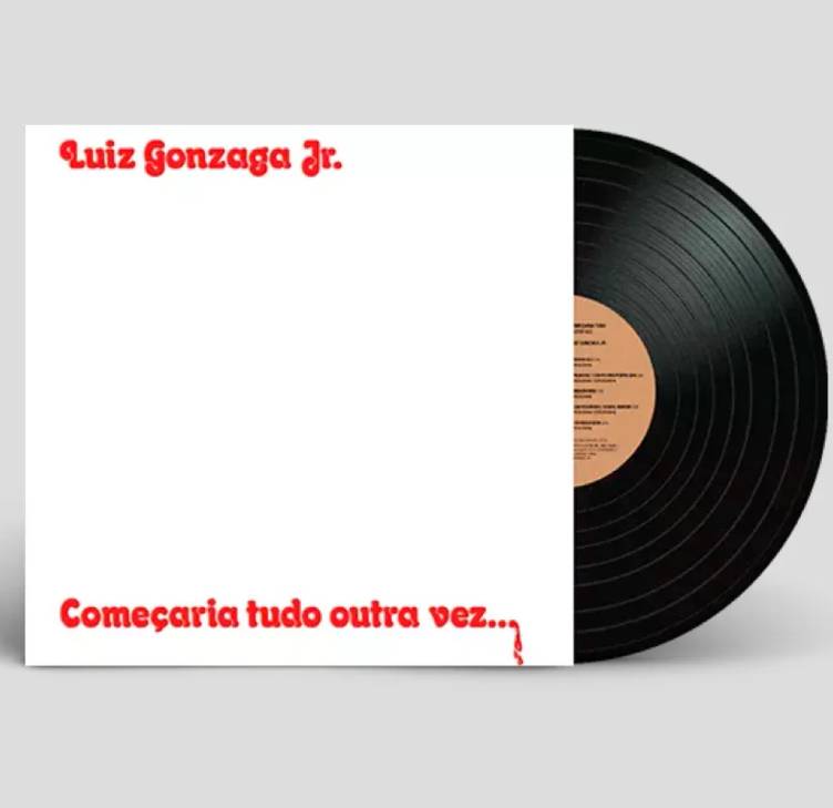 Vinil Lp Luiz Gonzaga Jr. Começaria Tudo Outra Vez Reedição
