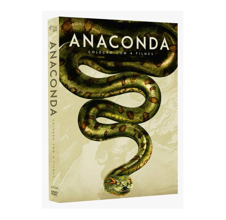 Box Dvd Anaconda - Coleção Completa - Edição de Colecionador