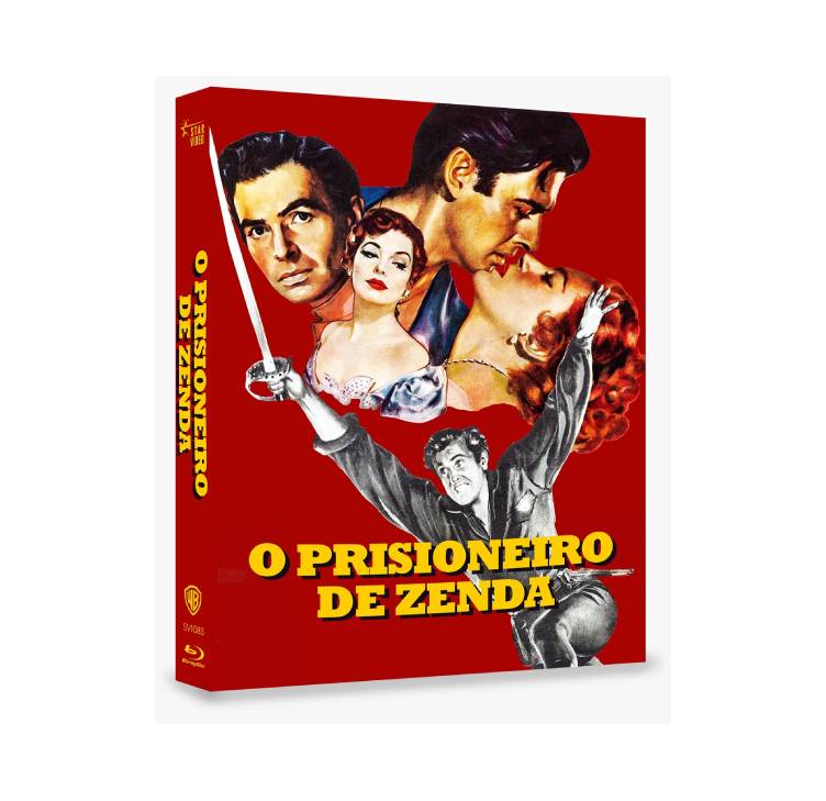 Blu-ray O Prisioneiro de Zenda - Edição de Colecionador
