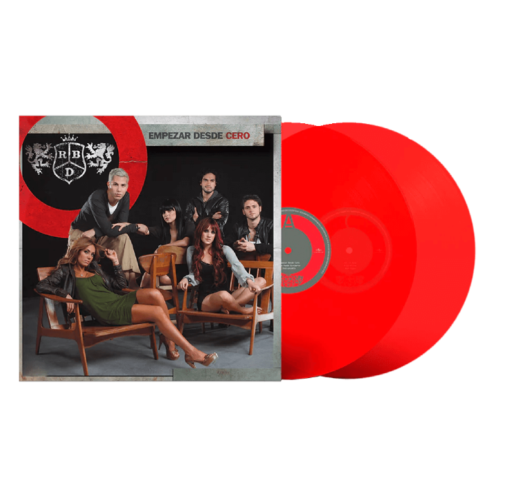 Vinil RBD - Empezar Desde Cero (2 LPs vermelho translúcido) - Importado