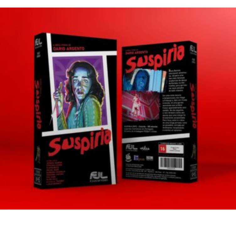VHS SUSPIRIA - VERSÃO COMEMORATIVA 2026