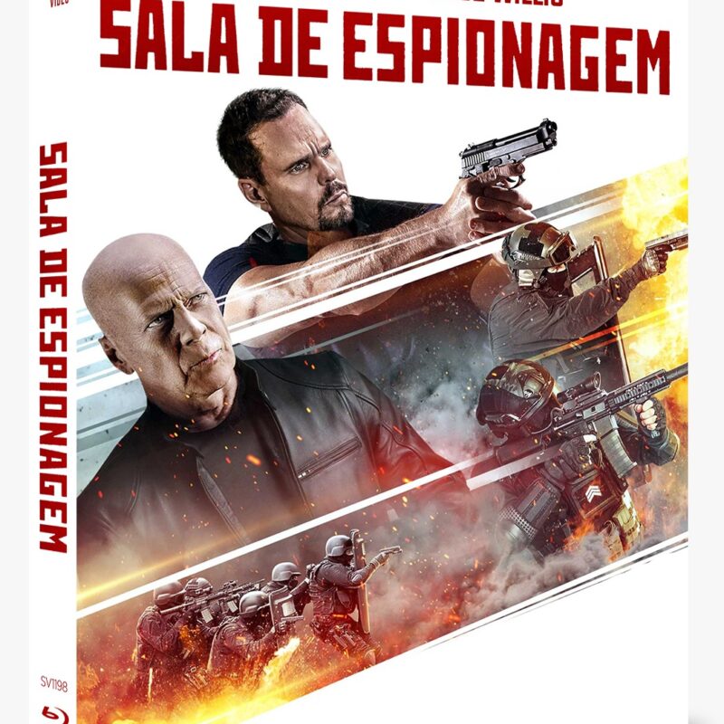 Blu-ray Sala de espionagem (Bruce Willis) Ed. de Colecionador