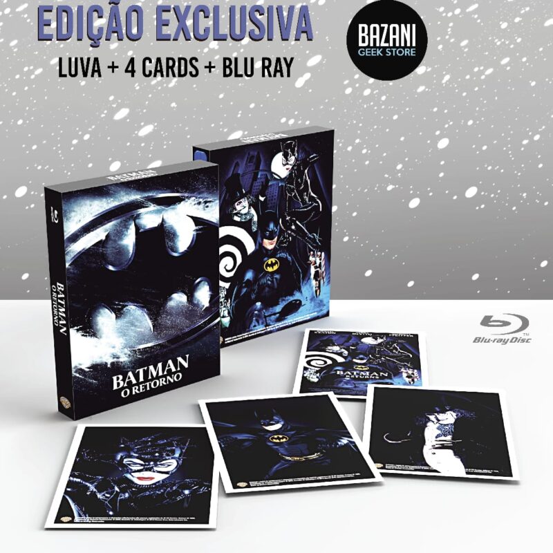 Blu-ray Batman O Retorno (Tim Burton) Edição Limitada com Encarte Luva + 4 Cards