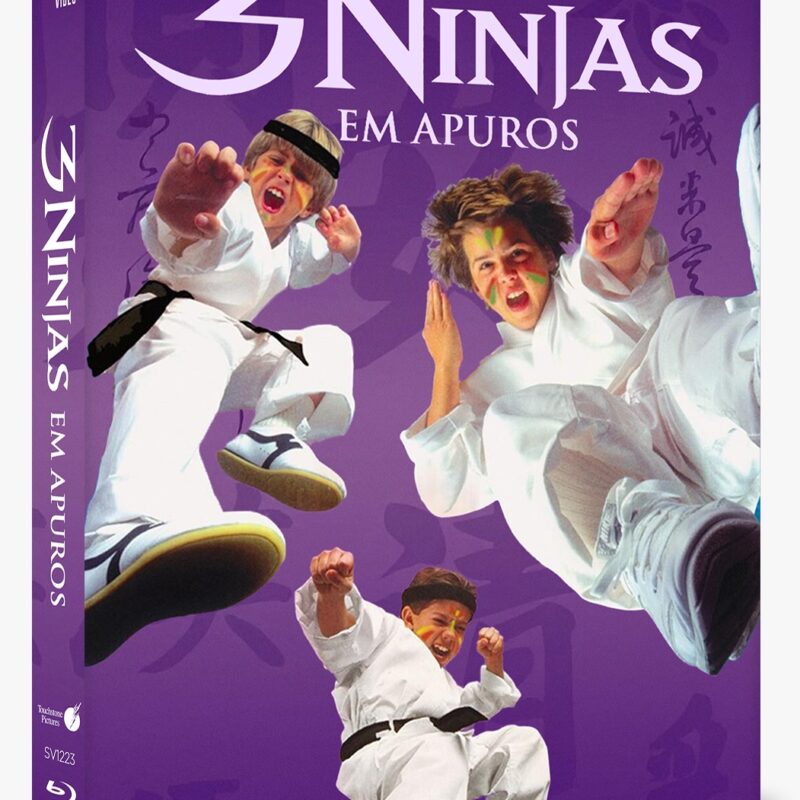 Blu-ray : Três Ninjas – Ninjas em Apuros - Edição de Colecionador