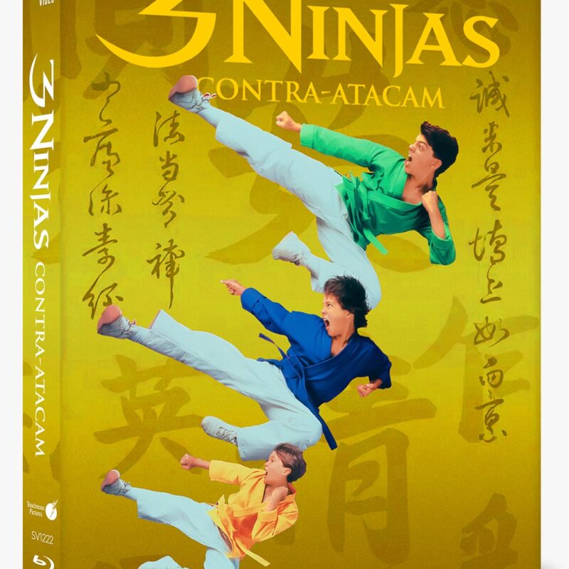 Blu-ray : Três Ninjas Contra-atacam - Edição de Colecionador