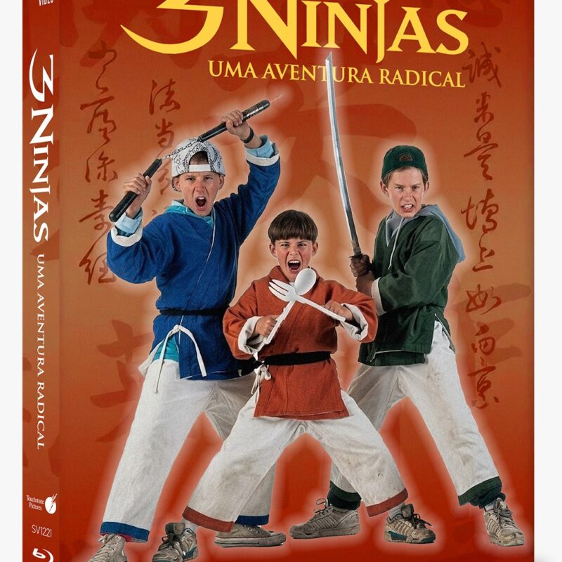 Blu-ray : Três Ninjas – Uma Aventura Radical - Edição de Colecionador