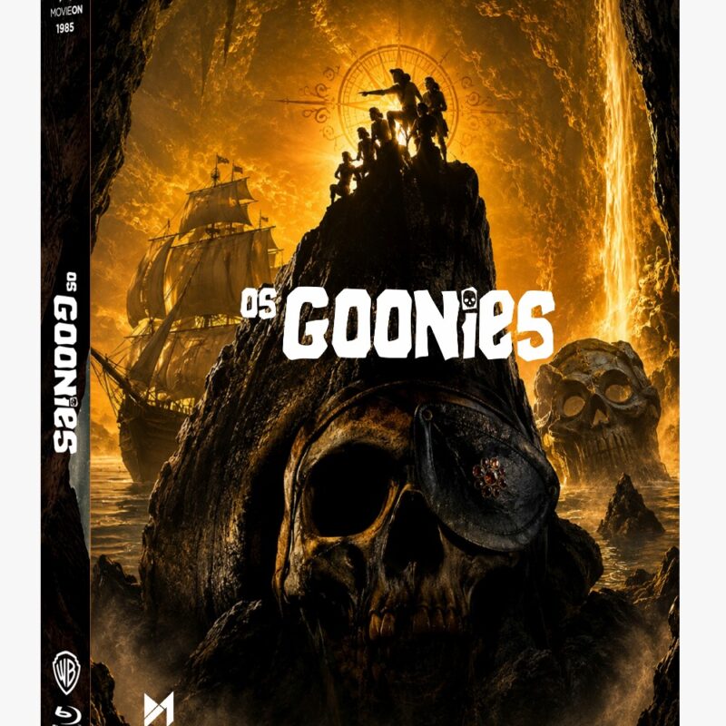 Pré-venda: Blu-ray Os Goonies - A Edição Definitiva - Dublado com 4 super cards e mapa